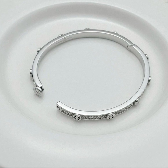 Tory Burch Silver Pavé bangle - Picture 3 of 5